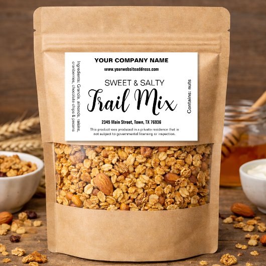 Trail Mix Anpassbare Eigenmarke Gran_03b Lebensmitteletikett