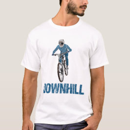 Trail Mountain Biker Downhill T-Shirt