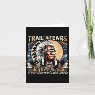 Trail of Tears Memorial Native American Karte