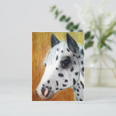 "Trail Ride" Appalloosa Pferd Postkarte (Stehend Vorderseite)