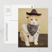 Trail Rider Bubba Postkarte (Vorne/Hinten)