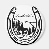 "Trail Rider!" Magnet (Vorne)