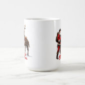 Trail Rider Santa and Reindeer Kaffeetasse (Mittel)