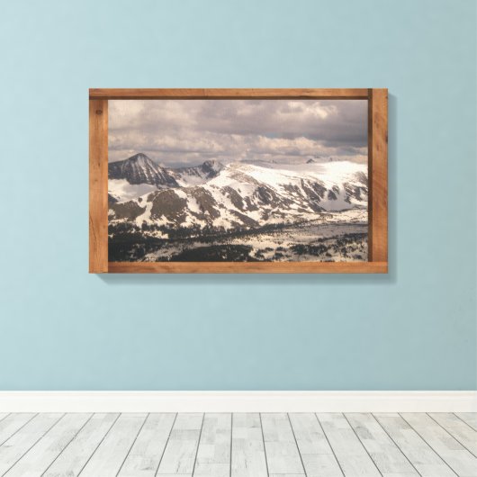 Trail Ridge Colorado landschaftliche Leinwand (Insitu (Holzboden))