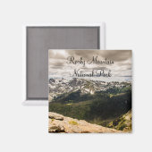 Trail Ridge Road Magnet (Vorderseite/Rückseite)