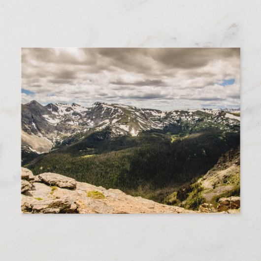 Trail Ridge Road Postkarte (Vorderseite)