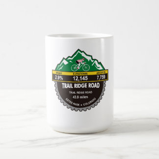 TRAIL RIDGE STRASSE - ESTES PARK, CO -"BERGE" KAFFEETASSE
