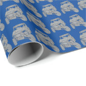 Trail Riding 13 Wrapping Paper Geschenkpapier (Rolleneckpunkt)