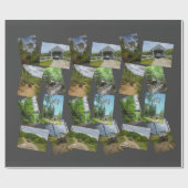 Trail Riding 2 Wrapping Paper Geschenkpapier (Flach)