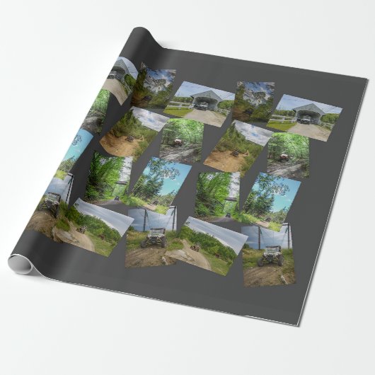 Trail Riding 2 Wrapping Paper Geschenkpapier (Ungerollt)