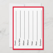 Trail Riding 5 Einladung (Rückseite)