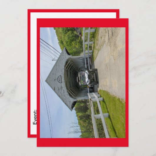 Trail Riding 5 Einladung (Vorne/Hinten)