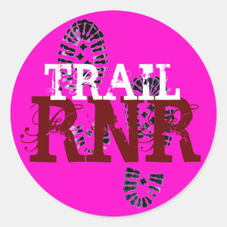 TRAIL RNR RUNDER AUFKLEBER