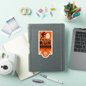 Trail Runner Rennen Wettbewerb Aufkleber (iPad Hülle)