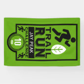 Trail Runner Rennen Wettbewerb Banner (Horizontal)