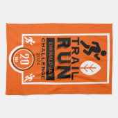 Trail Runner Rennen Wettbewerb Geschirrtuch (Horizontal)