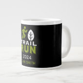 Trail Runner Rennen Wettbewerb Jumbo-Tasse (Vorderseite Rechts)