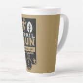 Trail Runner Rennen Wettbewerb Milchtasse (Rechte Ecke)