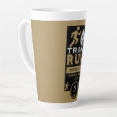 Trail Runner Rennen Wettbewerb Milchtasse (Linke Ecke)