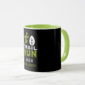 Trail Runner Rennen Wettbewerb Tasse (VorderseiteRechts)