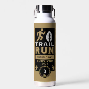 Trail Runner Rennen Wettbewerb Trinkflasche