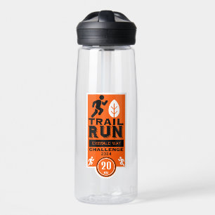 Trail Runner Rennen Wettbewerb Trinkflasche
