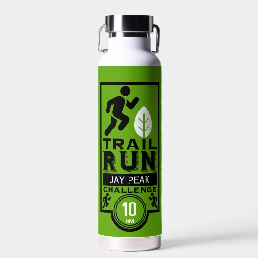 Trail Runner Rennen Wettbewerb Trinkflasche (Vorne)