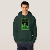 Trail Runner Sport in der Natur Hoodie (Vorne ganz)