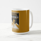 Trail Runner Sport in der Natur Kaffeetasse (VorderseiteRechts)