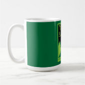 Trail Runner Sport in der Natur Kaffeetasse (Links)