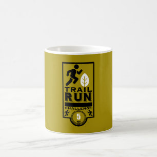 Trail Runner Sport in der Natur Kaffeetasse