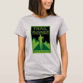 Trail Runner Sport in der Natur T-Shirt
