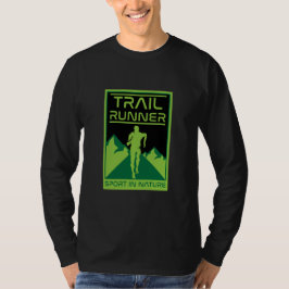 Trail Runner Sport in der Natur T-Shirt