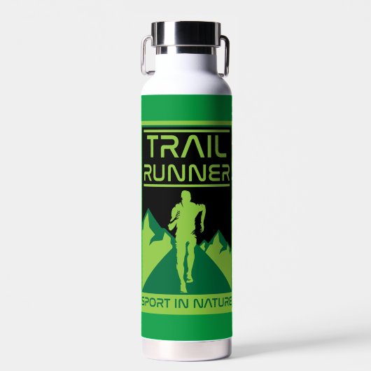 Trail Runner Sport in der Natur Trinkflasche (Vorne)