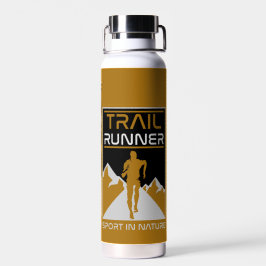 Trail Runner Sport in der Natur Trinkflasche