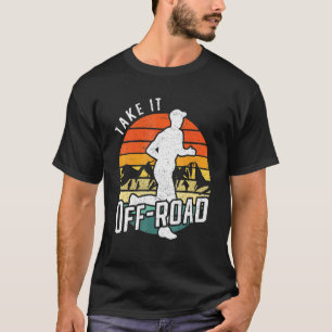 Trail Runner Ultra Marathon starten runter T-Shirt