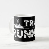 Trail Running Adler Berge Wald Schuhe Profil Kaffeetasse (Vorderseite Links)