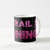 Trail Running Adler Berge Wald Schuhe Profil pink Kaffeetasse (VorderseiteRechts)