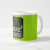 Trail Running America Jumbo-Tasse (Vorderseite Rechts)