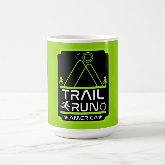 Trail Running America Kaffeetasse (Mittel)