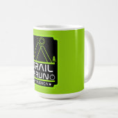 Trail Running America Kaffeetasse (VorderseiteRechts)