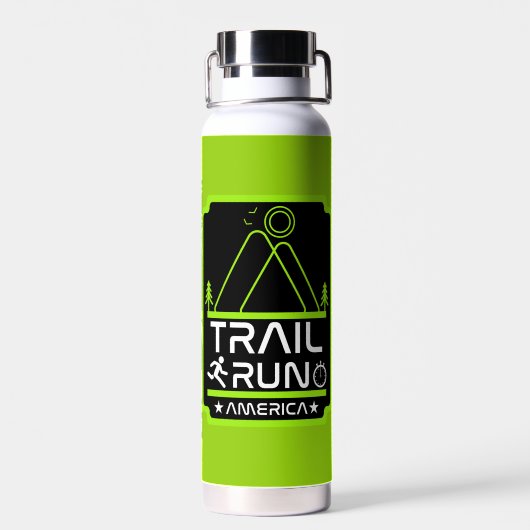 Trail Running America Trinkflasche (Rückseite)