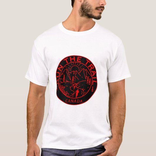 Trail Running Canada T-Shirt (Vorderseite)