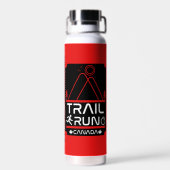 Trail Running Canada Trinkflasche (Rückseite)