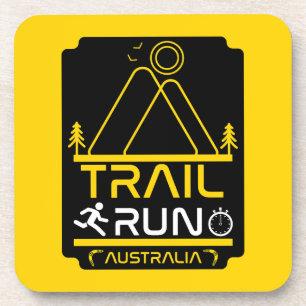 Trail Running Clubs und Wettbewerbe Getränkeuntersetzer
