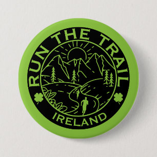 Trail Running Irland Button