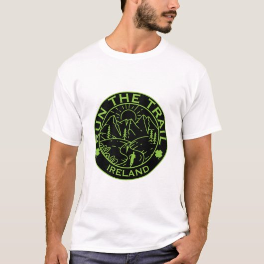 Trail Running Irland T-Shirt (Vorderseite)