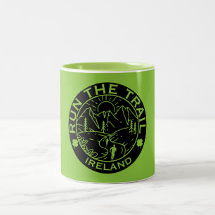 Trail Running Irland Zweifarbige Tasse