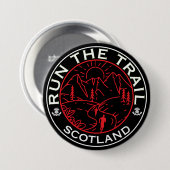 Trail Running Scotland Button (Vorne & Hinten)