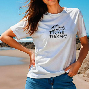 Trail-Therapie-Minimalist-Mountain-Wander-T-Shirt  Tri-Blend Shirt